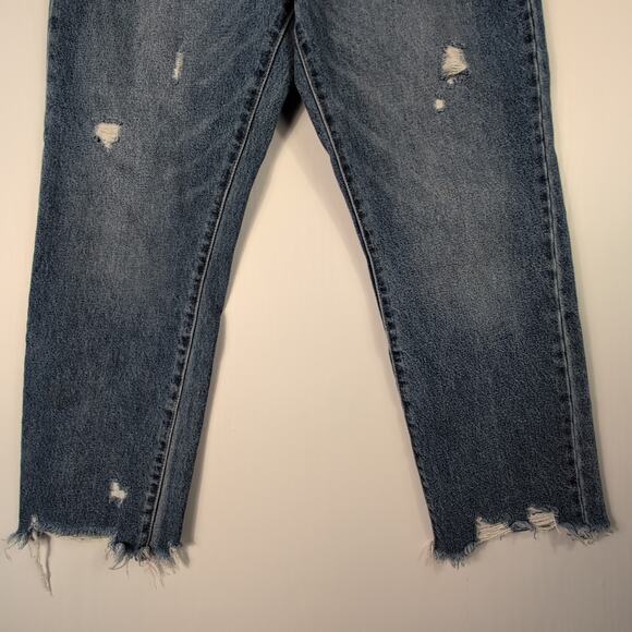 Kancan Women’s Ultra High Rise Straight Leg Jeans Light Wash Waist 32 - Picture 5 of 14